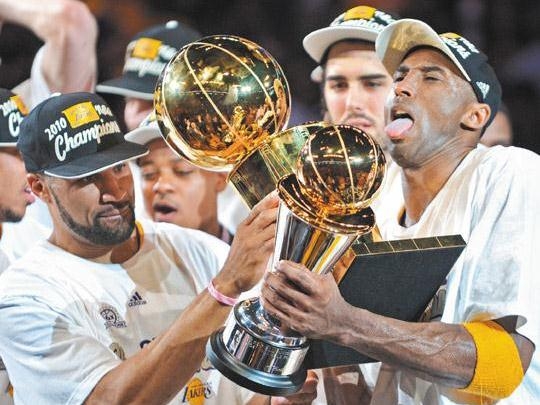 NBA湖人封王2連霸